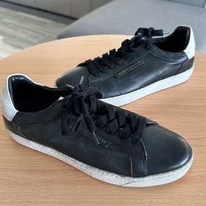 All Saints black Shana sneakers